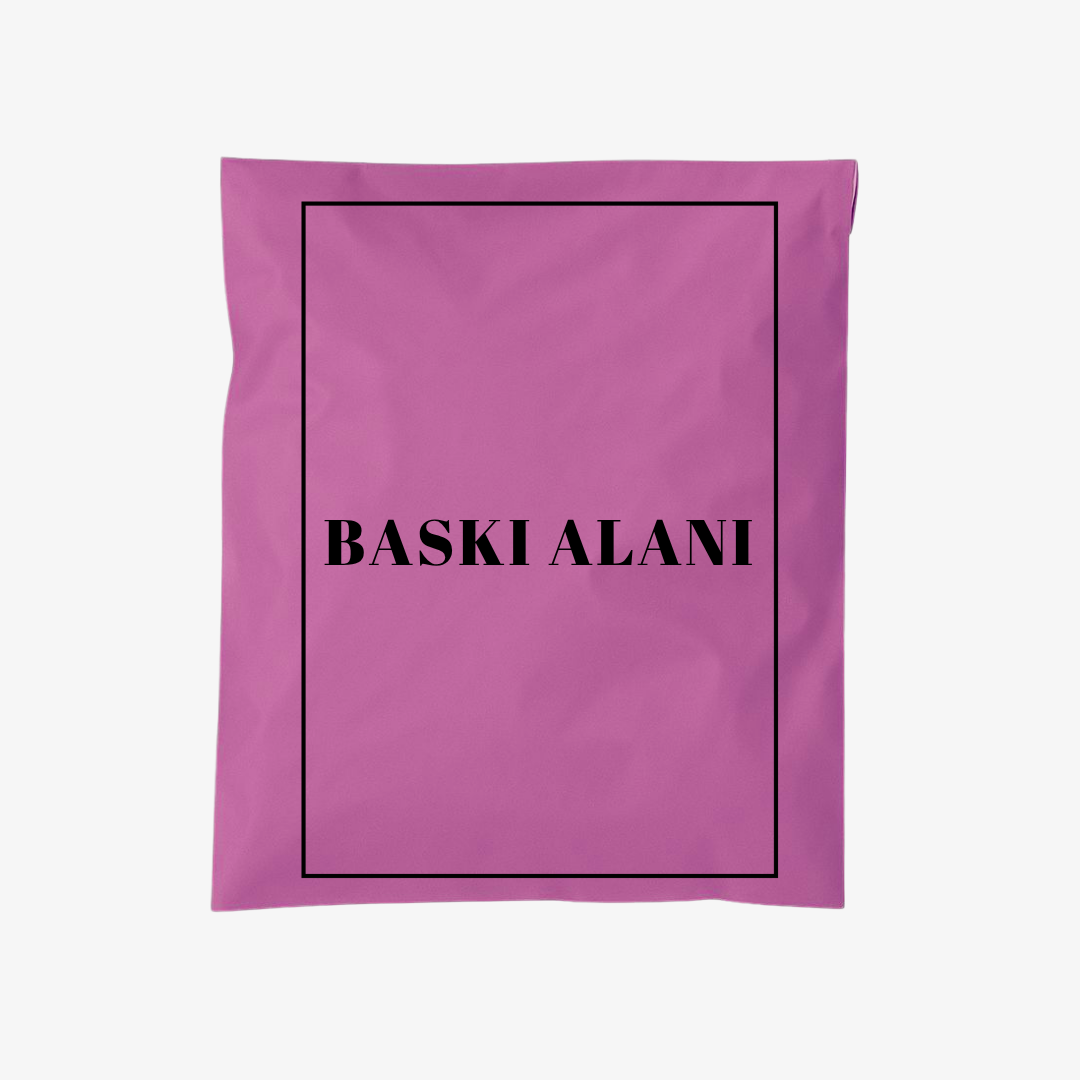 Kişiselleştirilebilir Marka Baskılı Cepli Renkli Kargo Poşeti