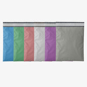 Cepsiz Renkli Kargo Poşeti Paketi - 30x37+5 - 600 Adet (6 Renk)