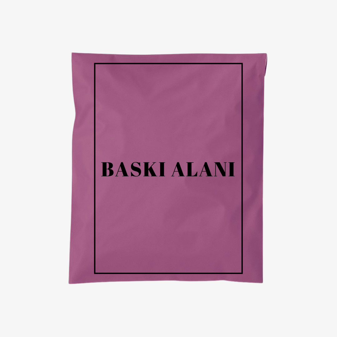 Kişiselleştirilebilir Marka Baskılı Cepsiz Kargo Poşeti