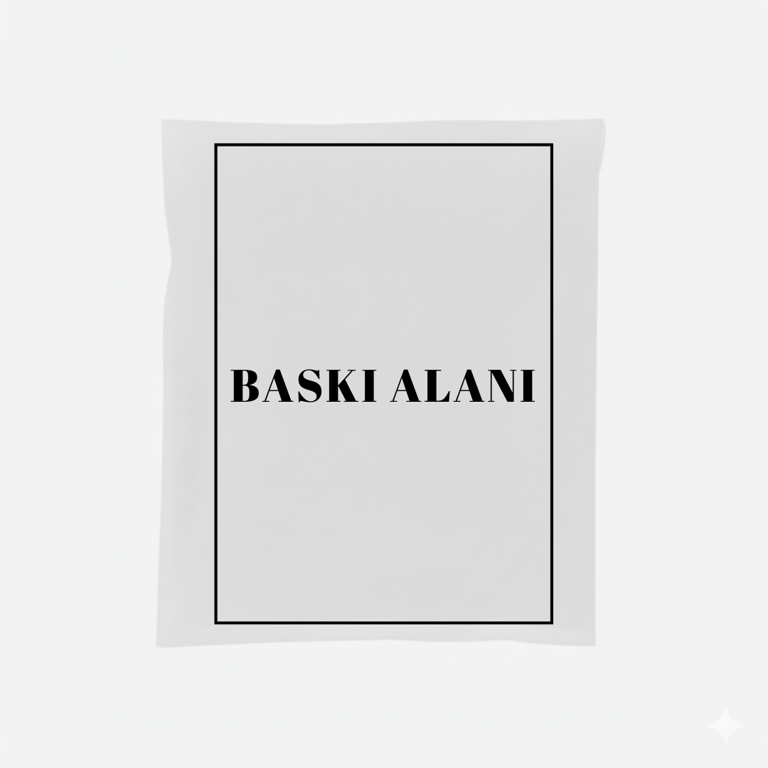 Kişiselleştirilebilir Marka Baskılı Buzlu Şeffaf Kargo Poşeti